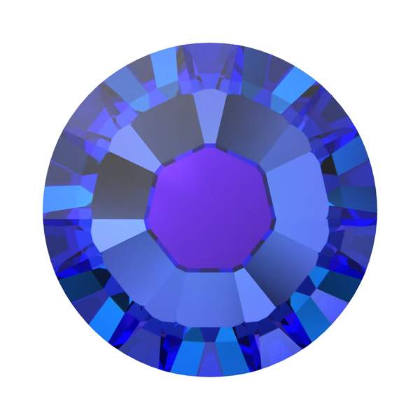 Swarovski Hotfix Crystals 2038 ss 8 Crystal Heliotrope A HF