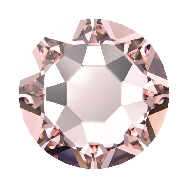 Swarovski Hotfix Crystals 2078 ss 40 Vintage Rose A HF