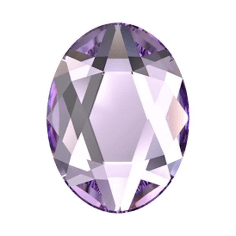 Swarovski Flatback Crystals 2603 4 x 3 mm Violet F