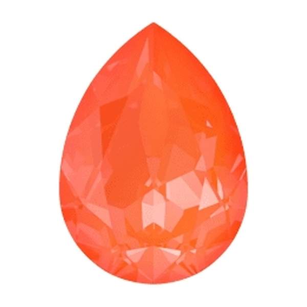 Swarovski Fancy Stones 4320 18 x 13 mm Crystal Electric Orange Ignite