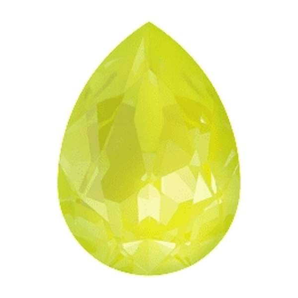 Swarovski Fancy Stones 4320 18 x 13 mm Crystal Electric Yellow Ignite