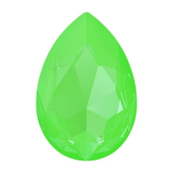 Swarovski Fancy Stones 4327 30 x 20 mm Crystal Electric Green Ignite