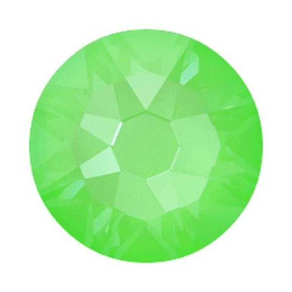 Swarovski Flatback Crystals 2088 ss 16 Crystal Electric Green Ignite