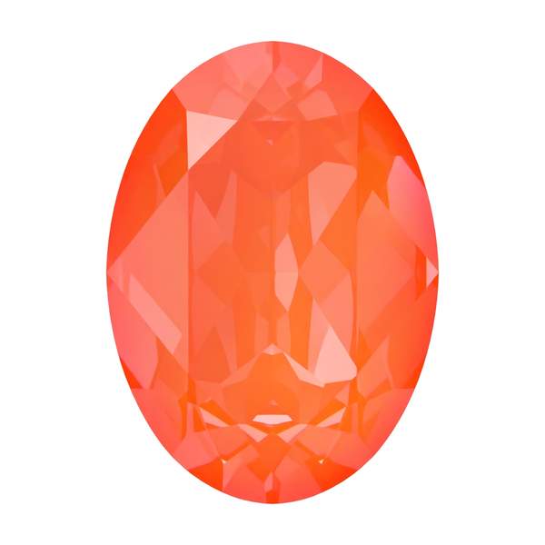 Swarovski Fancy Stones 4120 14 x 10 mm Crystal Electric Orange Ignite