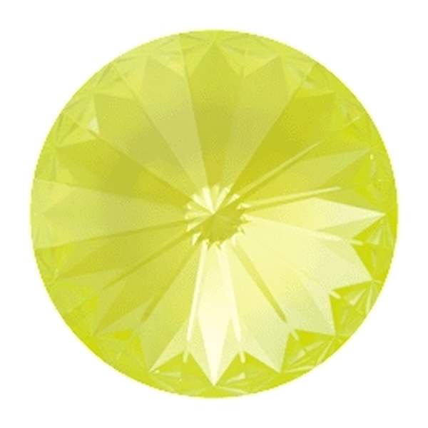 Swarovski Round Stones 1122 14 mm Crystal Electric Yellow Ignite