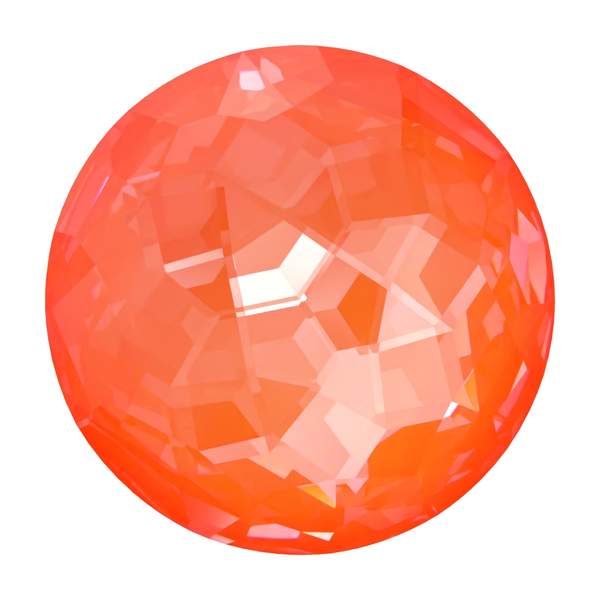 Swarovski Round Stones 1383 8 mm Crystal Electric Orange Ignite