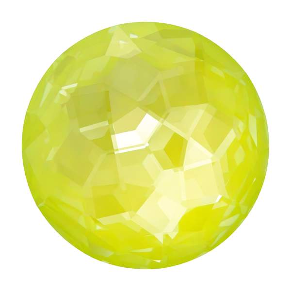 Swarovski Round Stones 1383 10 mm Crystal Electric Yellow Ignite