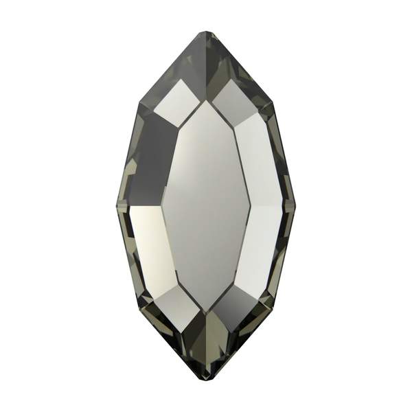 Swarovski Hotfix Crystals 2200 4 x 2 mm Black Diamond F HF