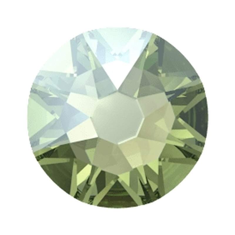 Swarovski Flatback Crystals 2088 ss 12 Peridot Nightfall F