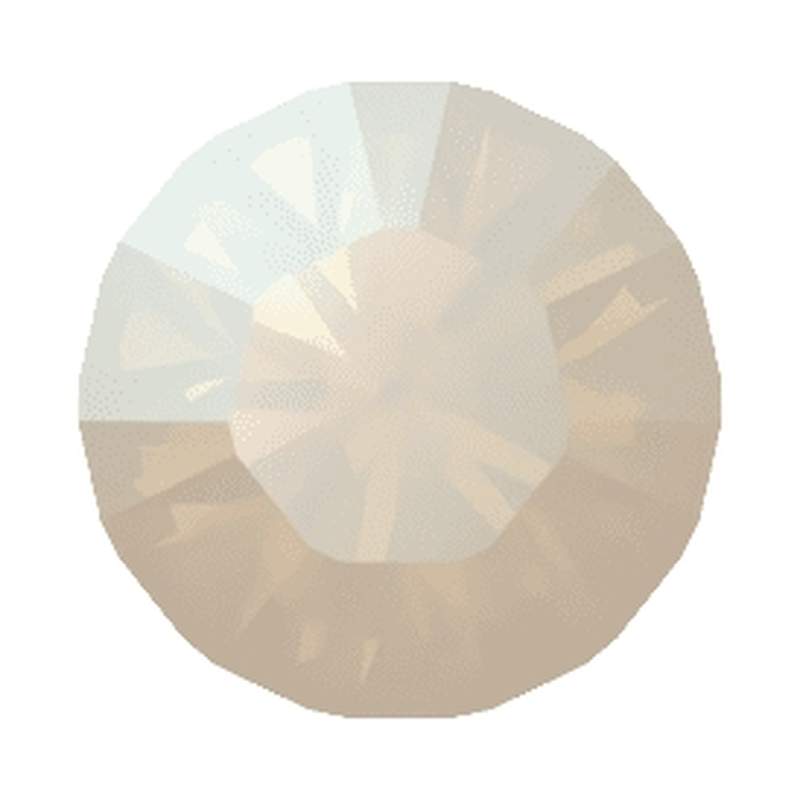 Swarovski Round Stones 1028 pp 9 White Opal Moonlight F