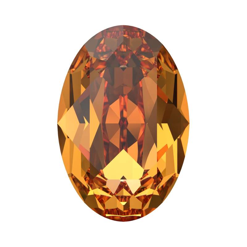 Swarovski Fancy Stones 4120 6 x 4 mm Dark Orange F