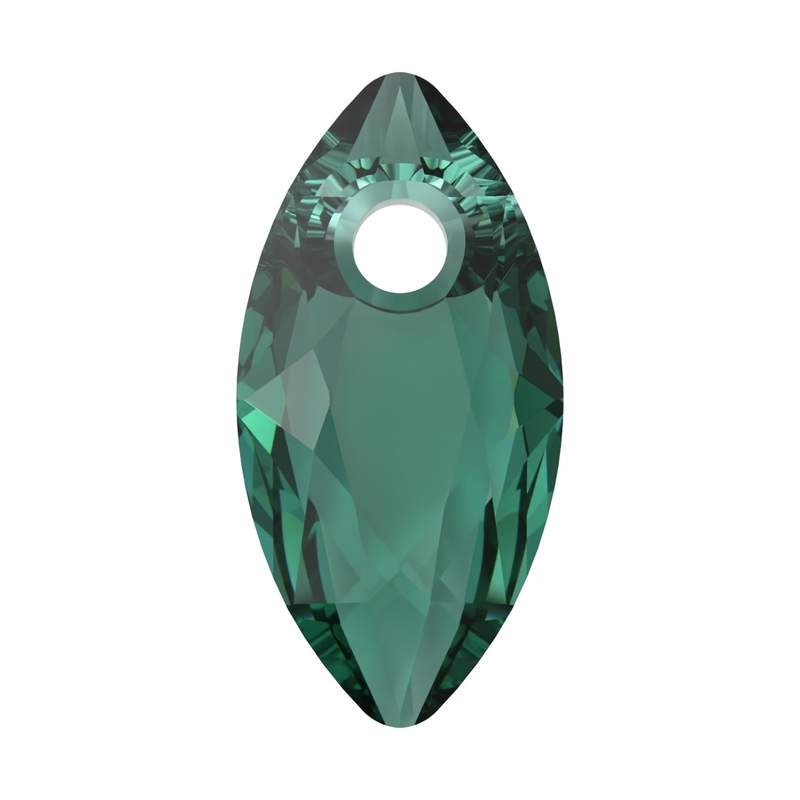 Swarovski Crystal Pendants 6437 9 mm Emerald
