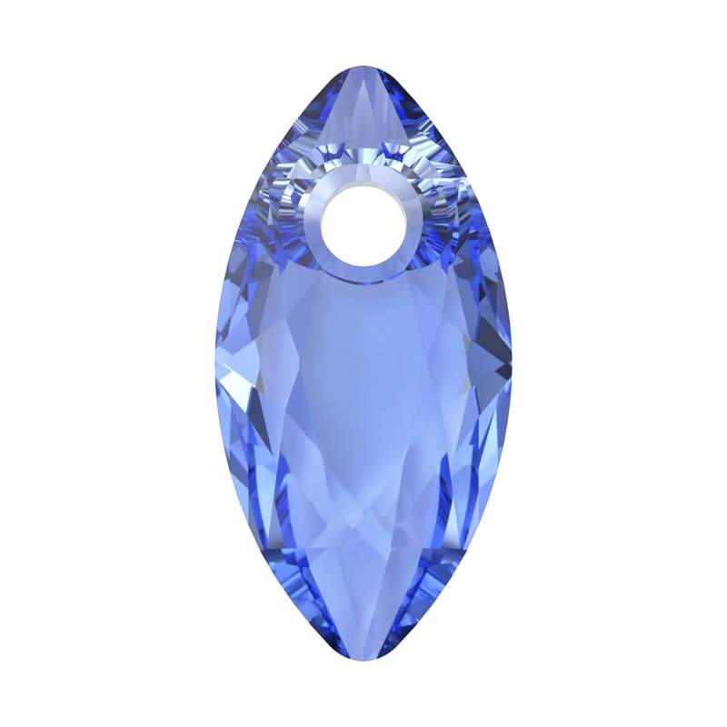 Swarovski Crystal Pendants 6437 9 mm Sapphire