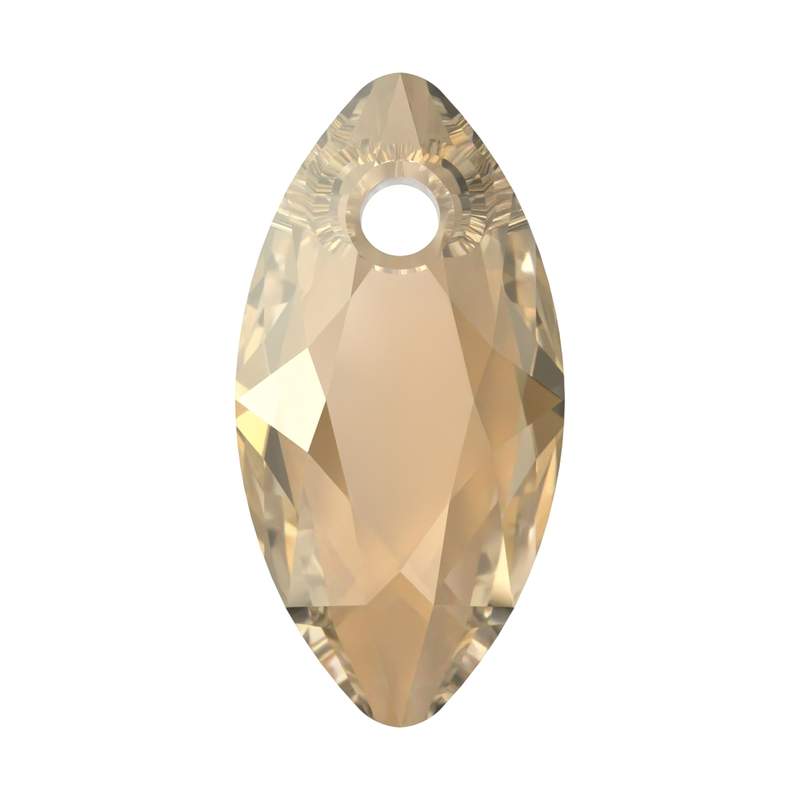 Swarovski Crystal Pendants 6437 11,5 mm Crystal Golden Shadow