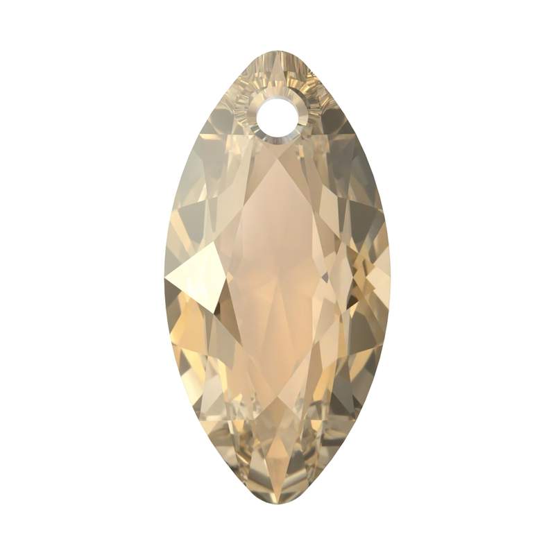 Swarovski Crystal Pendants 6437 16 mm Crystal Golden Shadow