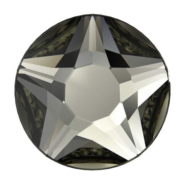 Swarovski Hotfix Crystals 2100 ss 12 Black Diamond A HF