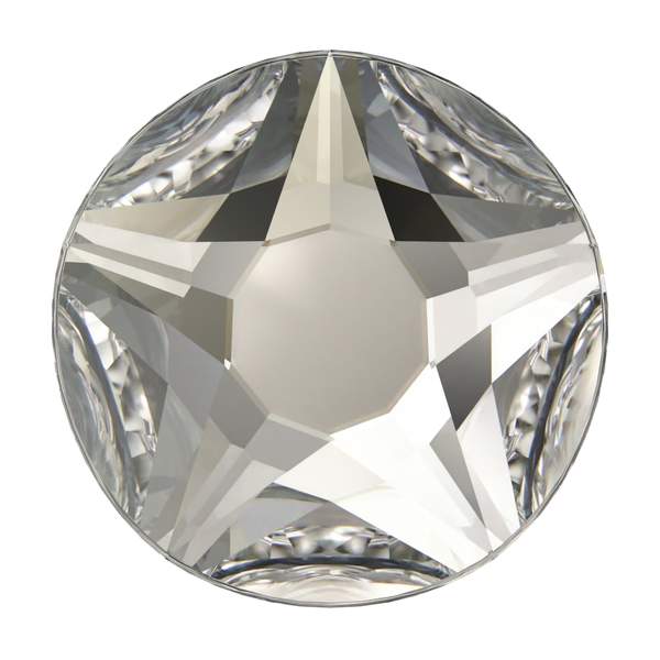 Swarovski Hotfix Crystals 2100 ss 12 Crystal Silver Shade A HF