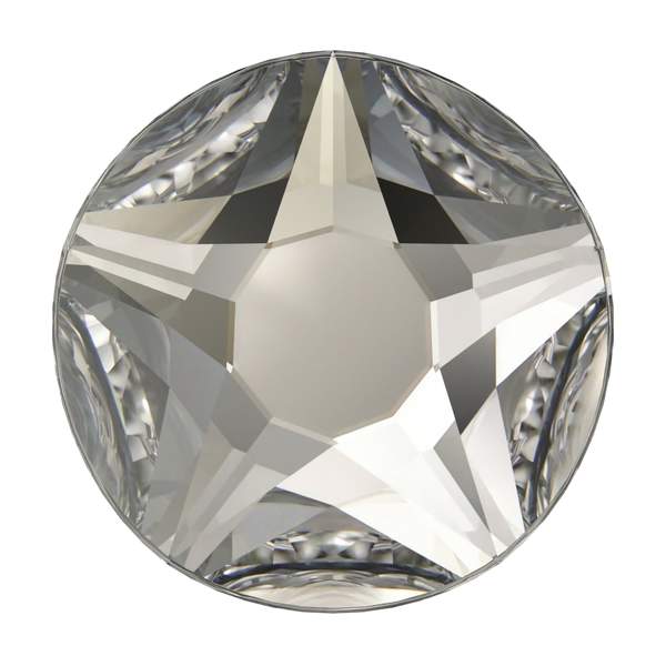Swarovski Flatback Crystals 2100 ss 12 Crystal Silver Shade F
