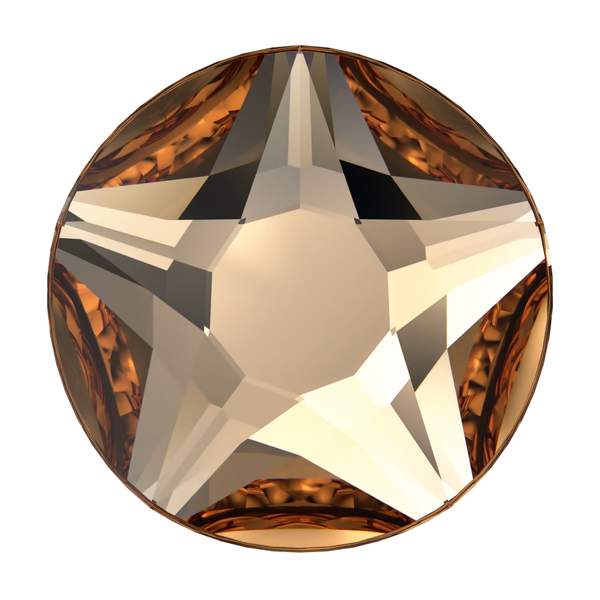 Swarovski Flatback Crystals 2100 ss 40 Light Colorado Topaz F