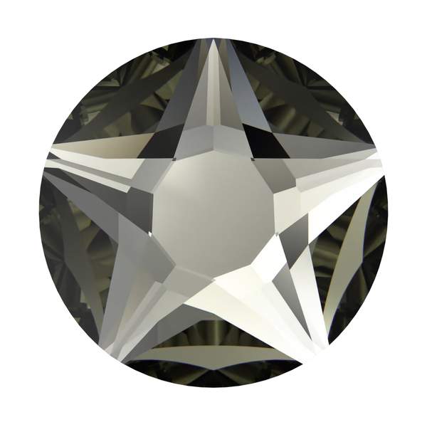 Swarovski Hotfix Crystals 2100 ss 16 Black Diamond A HF