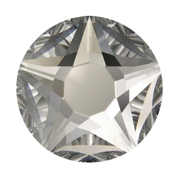 Swarovski Flatback Crystals 2100 ss 16 Crystal Silver Shade F