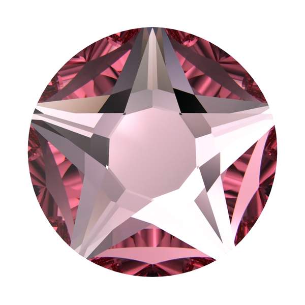 Swarovski Flatback Crystals 2100 ss 16 Light Rose F