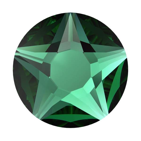 Swarovski Flatback Crystals 2100 ss 16 Majestic Green F