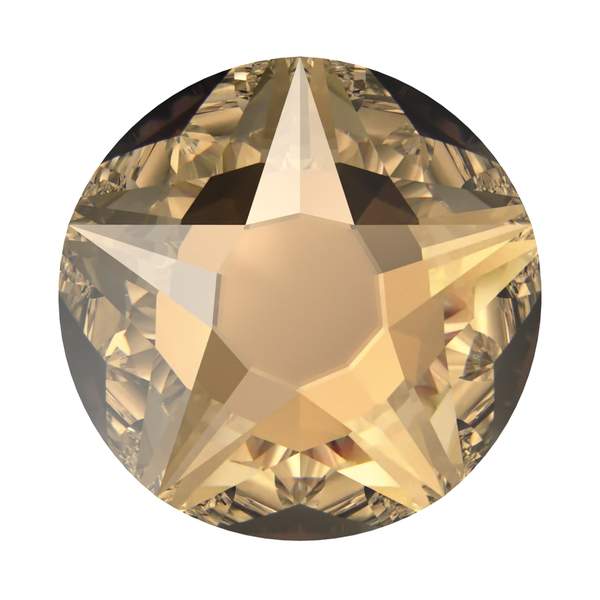 Swarovski Hotfix Crystals 2100 ss 20 Crystal Golden Shadow A HF