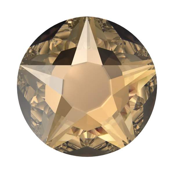 Swarovski Flatback Crystals 2100 ss 20 Crystal Golden Shadow F