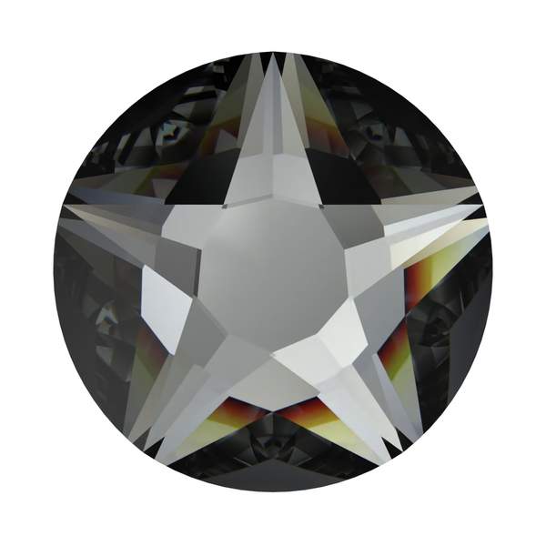 Swarovski Flatback Crystals 2100 ss 20 Crystal Silver Night F