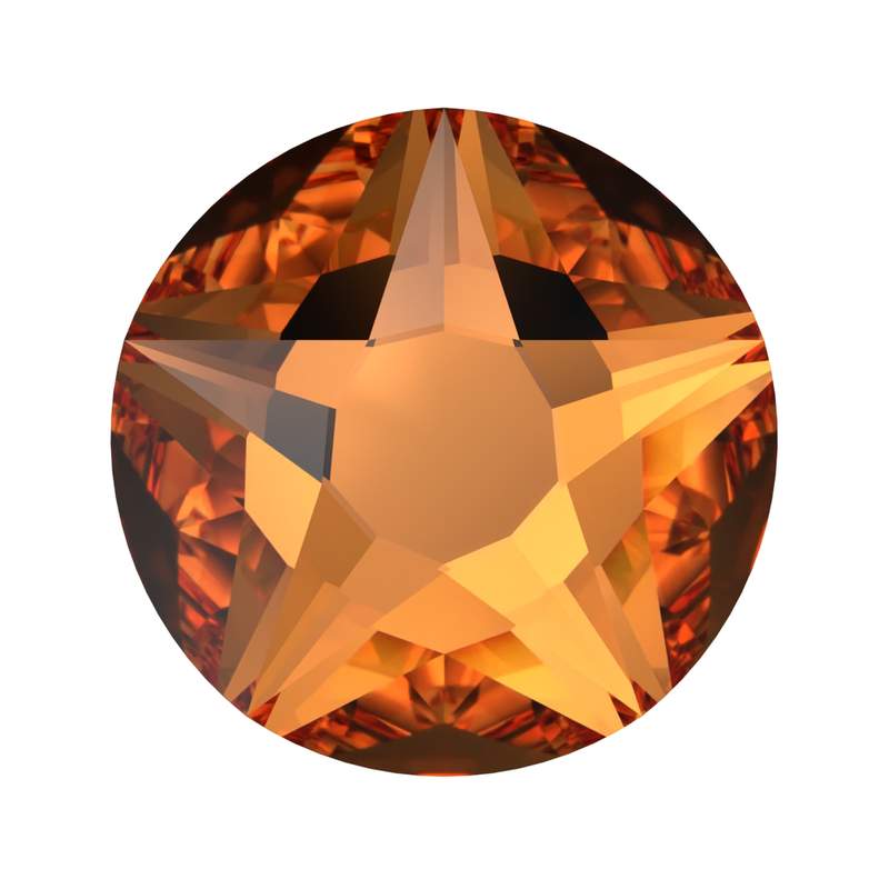 Swarovski Hotfix Crystals 2100 ss 20 Dark Orange A HF