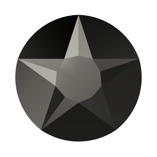 Swarovski Flatback Crystals 2100 ss 20 Jet Hematite F