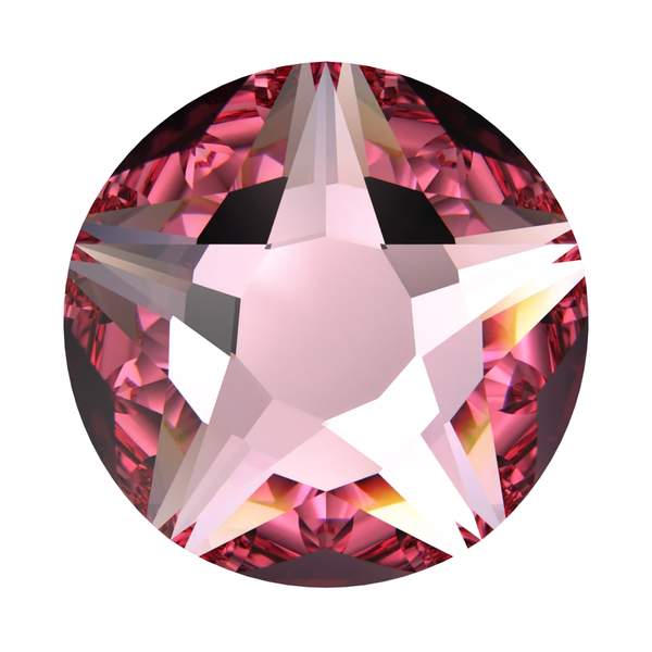 Swarovski Hotfix Crystals 2100 ss 20 Light Rose A HF