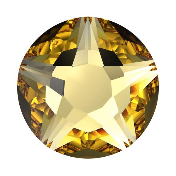 Swarovski Hotfix Crystals 2100 ss 20 Recreated Dark Jonquil A HF