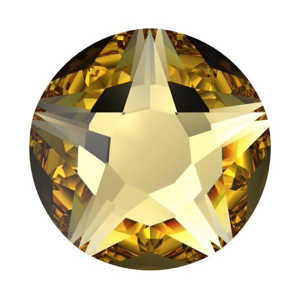 Swarovski Flatback Crystals 2100 ss 20 Recreated Dark Jonquil F