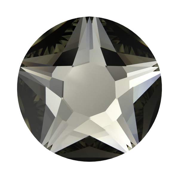 Swarovski Flatback Crystals 2100 ss 30 Black Diamond F