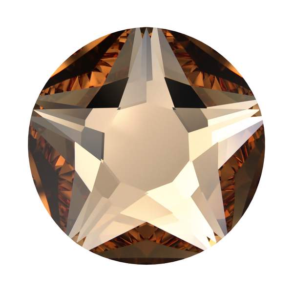 Swarovski Flatback Crystals 2100 ss 30 Light Colorado Topaz F