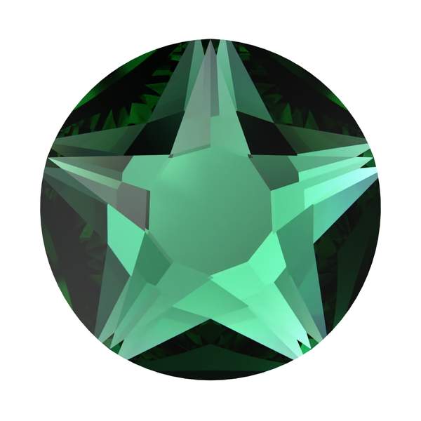Swarovski Hotfix Crystals 2100 ss 30 Majestic Green A HF