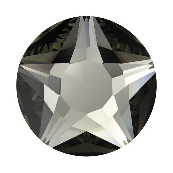 Swarovski Flatback Crystals 2100 ss 34 Black Diamond F