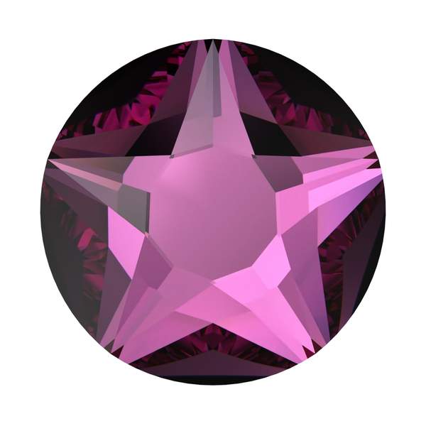 Swarovski Flatback Crystals 2100 ss 34 Dark Rose F