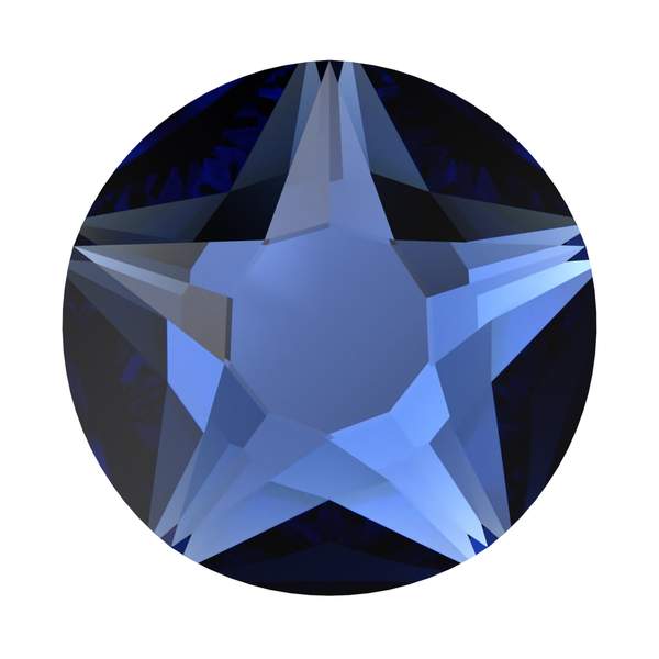 Swarovski Hotfix Crystals 2100 ss 34 Recreated Dark Sapphire A HF