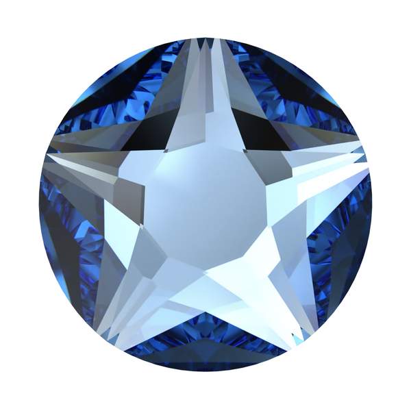 Swarovski Flatback Crystals 2100 ss 34 Recreated Ice Blue F