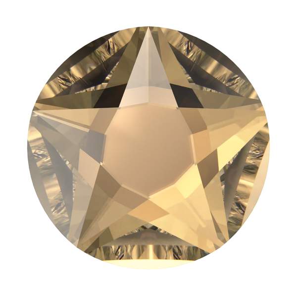 Swarovski Hotfix Crystals 2100 ss 40 Crystal Golden Shadow A HF