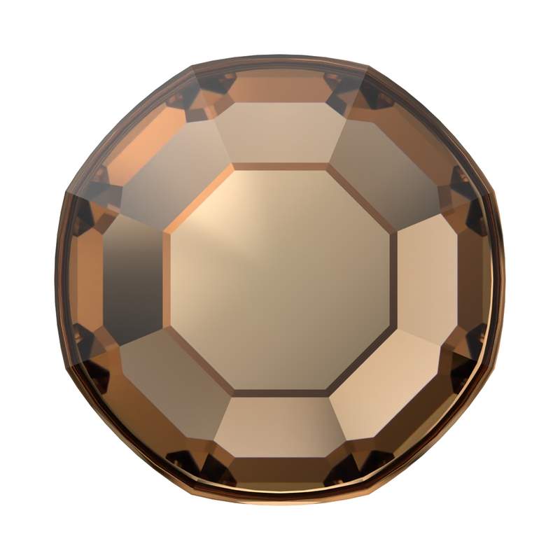 Swarovski Flatback Crystals 2000 ss 3 Recreated Light Smoked Topaz F