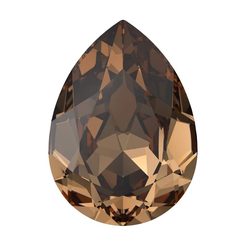 Swarovski Fancy Stones 4320 6 x 4 mm Recreated Light Smoked Topaz F