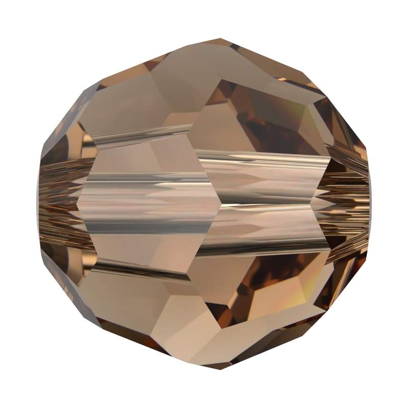 Swarovski Crystal Beads 5000 6 mm Recreated Light Smoked Topaz