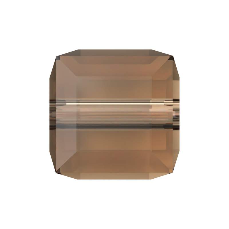 Swarovski Crystal Beads 5601 4 mm Recreated Light Smoked Topaz