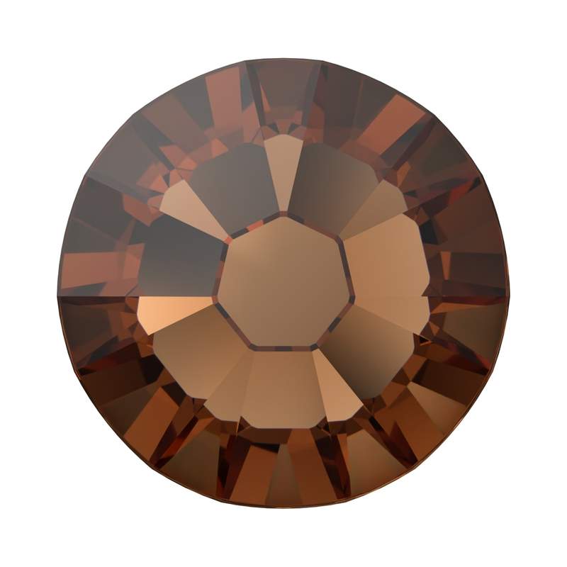 Swarovski Flatback Crystals 2058 ss 7 Recreated Smoked Topaz F