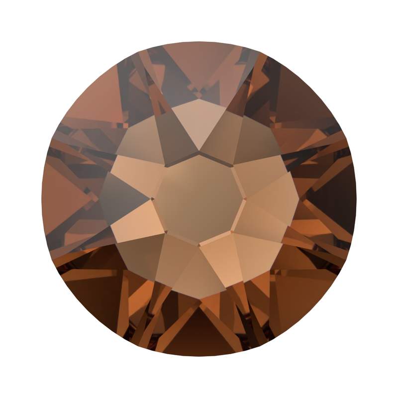 Swarovski Flatback Crystals 2088 ss 12 Recreated Smoked Topaz F