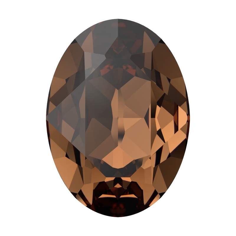 Swarovski Fancy Stones 4120 18 x 13 mm Recreated Smoked Topaz F